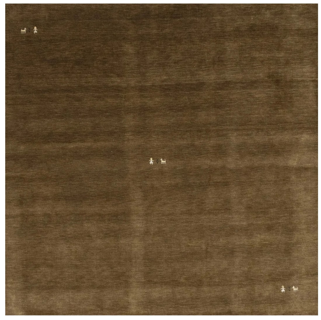 8x8 ft Gabbeh Modern Square Wool Rug Handmade Eco Friendly: 8x8 ft Gabbeh Modern Square Wool Rug Handmade Eco Friendly Enhance your living space with this stunning 8' x 8' Gabbeh Modern Square Rug, expertly crafted in India. This plush area rug features a beau