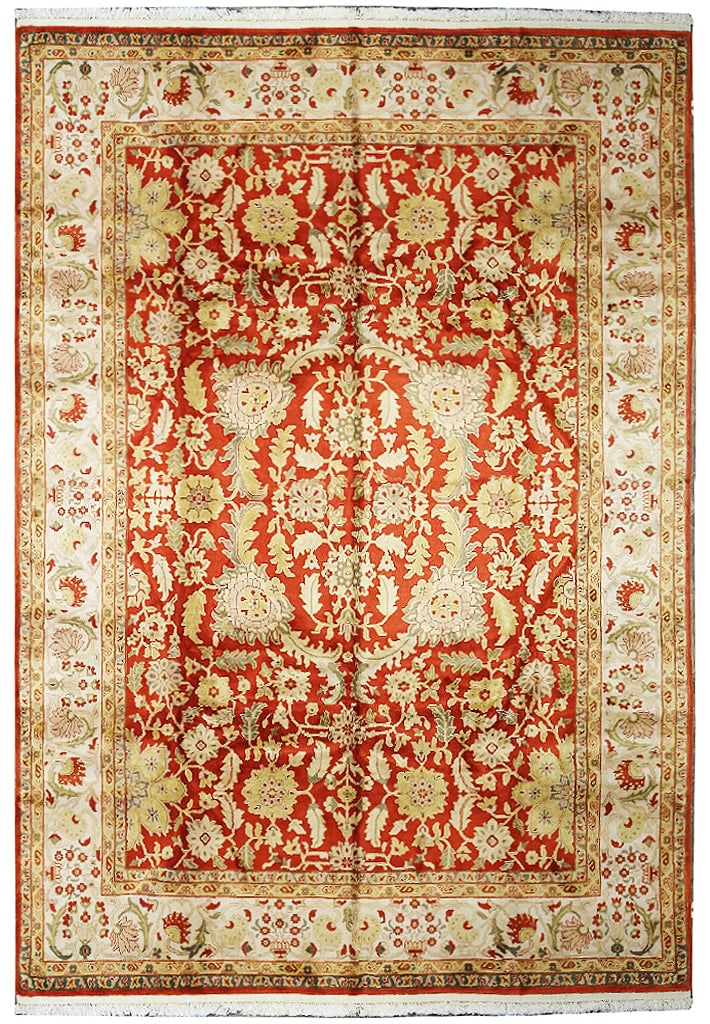 9 x 12 Zigler Chobi Peshawar Wool Area Rug Handwoven in Pakistan: 9 x 12 Zigler Chobi Peshawar Wool Area Rug Handwoven in Pakistan Free continental US Shipping Elevate your living space with the 9 x 12 Quality Zigler Chobi Peshawar Rug, a stunning piece that combine