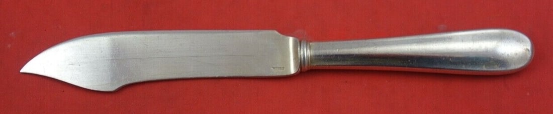 Gorham Dolly Madison Sterling Silver Fish Knife 7 3/4": Gorham Dolly Madison Sterling Silver Fish Knife 7 3/4" This exquisite fish knife from the Dolly Madison pattern by Gorham is crafted from high-quality sterling silver. Measuring 7 3/4 inches in length