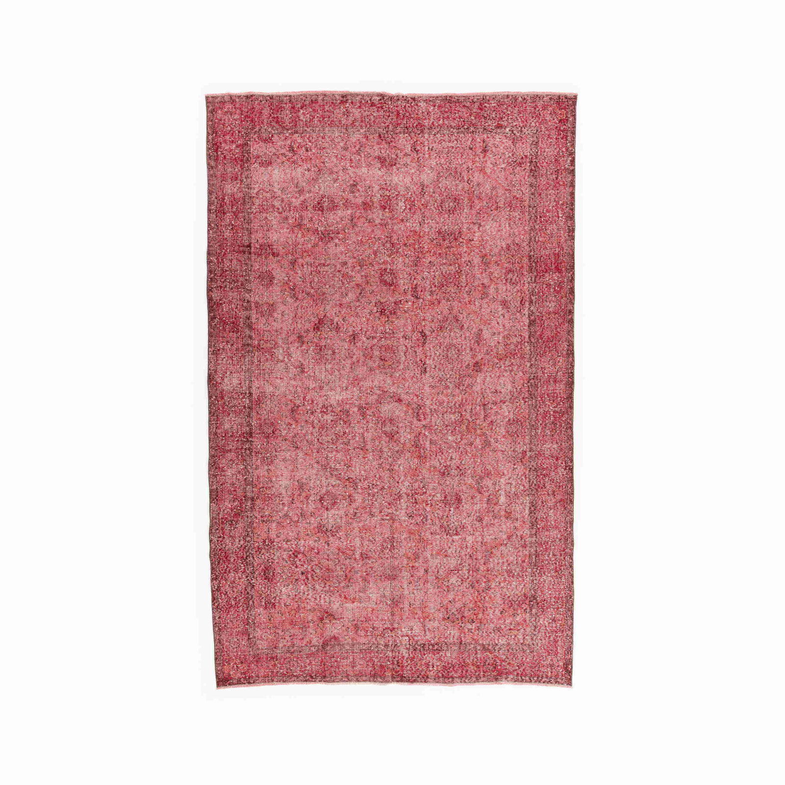 Authentic Handmade Vintage Carpet Wool on Cotton 77.2 x 125.6 (1 of 8)