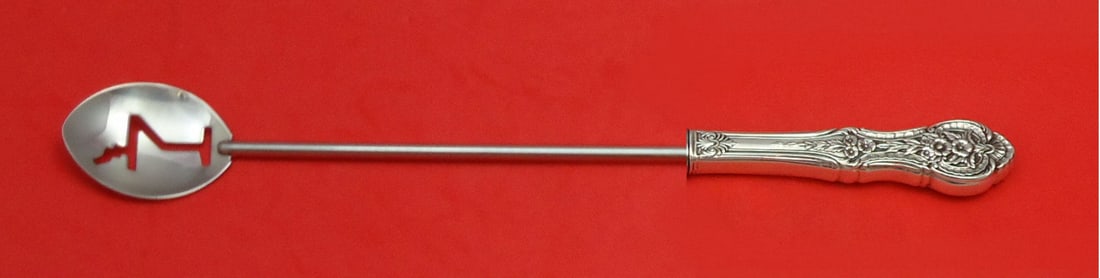 International Sterling Silver Primrose Martini Spoon Custom Made 10 inch: International Sterling Silver Primrose Martini Spoon Custom Made 10 inch This exquisite martini spoon features the elegant Primrose pattern by International Sterling. Crafted from high-quality sterlin