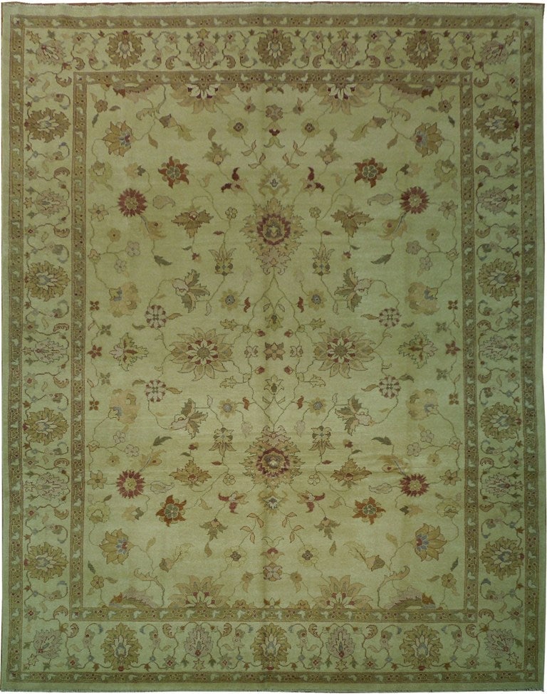 Hand-Knotted 8.7 x 12.0 Vegetable Dyed Wool Area Rug: Hand-Knotted 8.7 x 12.0 Vegetable Dyed Wool Area Rug Free continental US Shipping Enhance your home decor with this exquisite 8.7 x 12.0 Vegetable Dyed Rug, a stunning blend of artistry and sustainabi