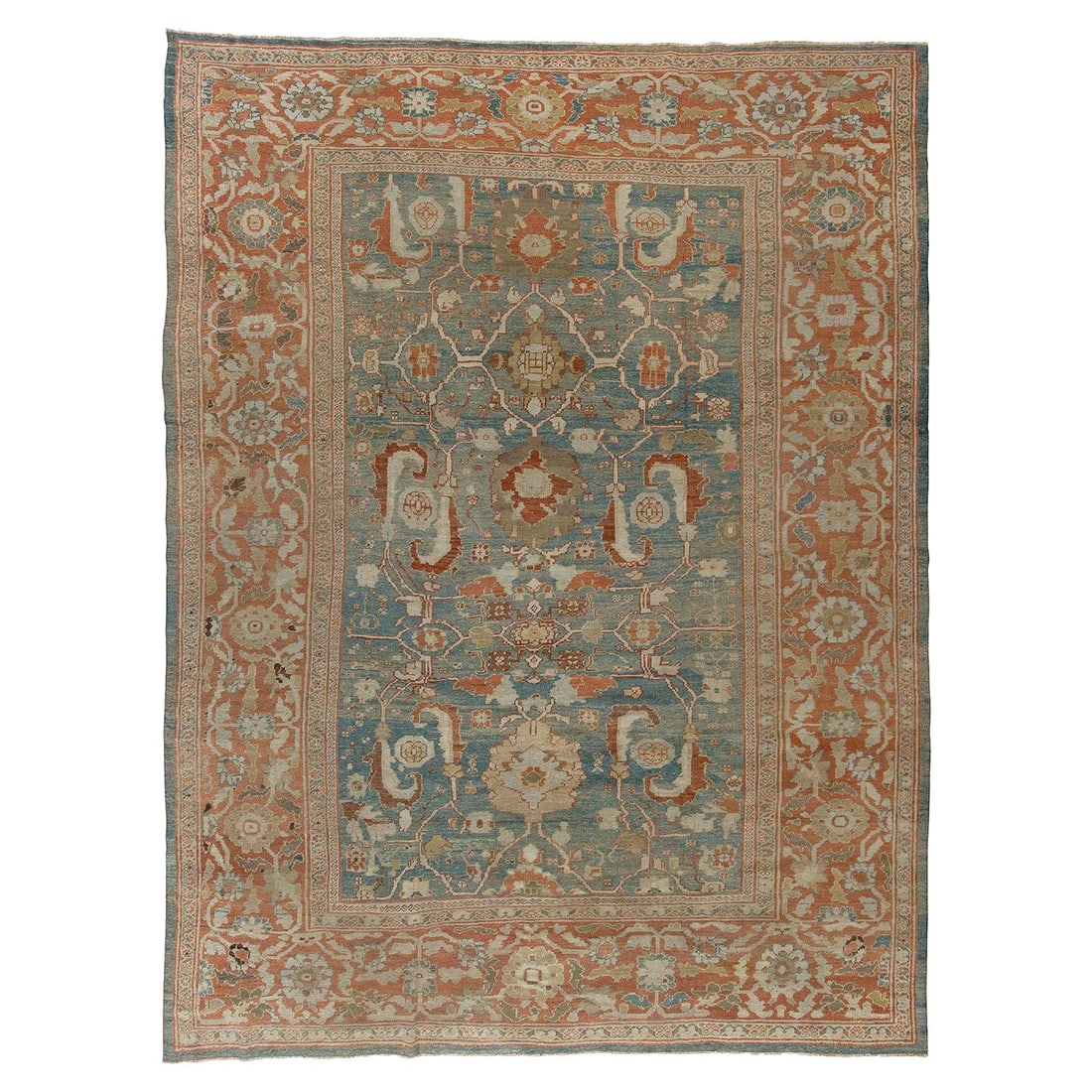 Late 19th Century Antique Sultanabad Persian Carpet 10'5 x 13'10 Wool Hand-Woven (1 of 11)