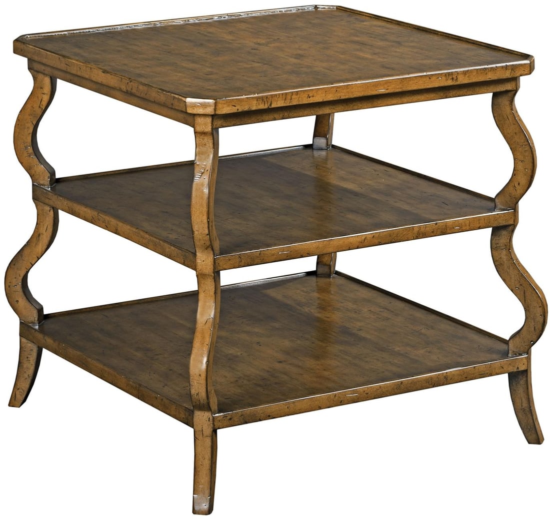 Woodbridge Sonoma Square Tiered Side Table 26": Woodbridge Sonoma Square Tiered Side Table 26" Introducing the Elegant Woodbridge Square Tier Table, a stylish addition to your home decor. This tiered side table from the Sonoma collection is crafted