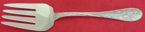 Lunt Quintessence Sterling Silver Salad Serving Fork 9 1/8 inches: Lunt Quintessence Sterling Silver Salad Serving Fork 9 1/8 inches This exquisite salad serving fork is crafted from all sterling silver in the elegant Quintessence pattern by Lunt. Measuring 9 1/8 inc