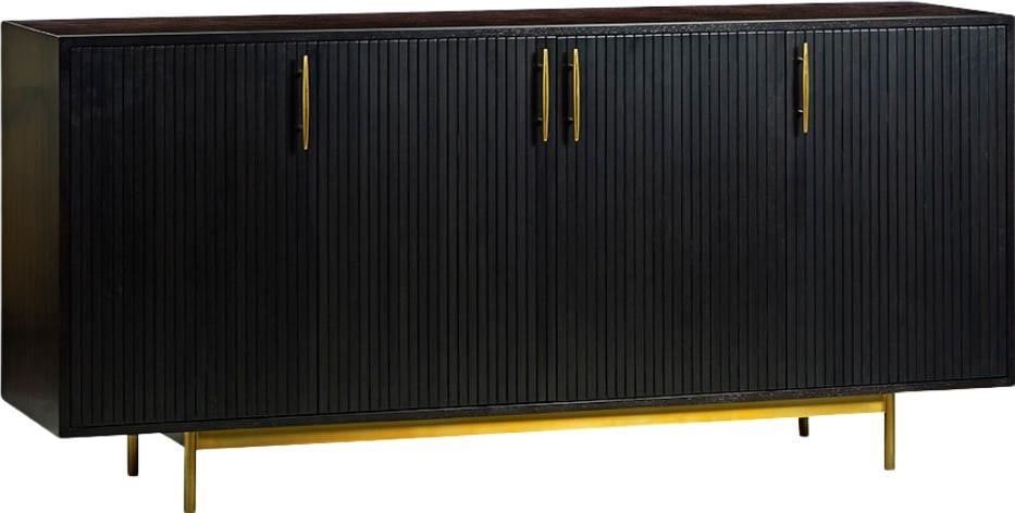 Oliver Home Reed Espresso Sideboard 72 Inch French Style: Oliver Home Reed Espresso Sideboard 72 Inch French Style Elevate your dining experience with the Timeless Reed Espresso Sideboard, a stunning addition to any home. This elegant sideboard features a ri