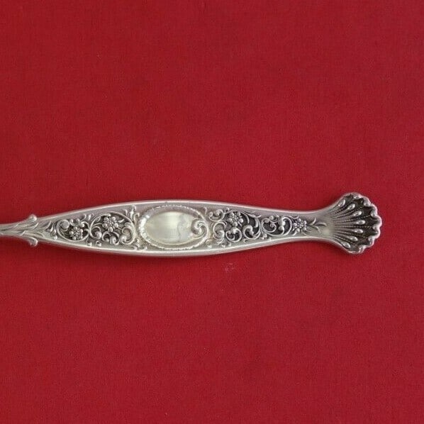 Whiting Hyperion Sterling Silver Asparagus Fork 8.5 Inches Antique: Whiting Hyperion Sterling Silver Asparagus Fork 8.5 Inches Antique This elegant asparagus fork, crafted by Whiting in the stunning Hyperion pattern, showcases exceptional artistry in sterling silver.