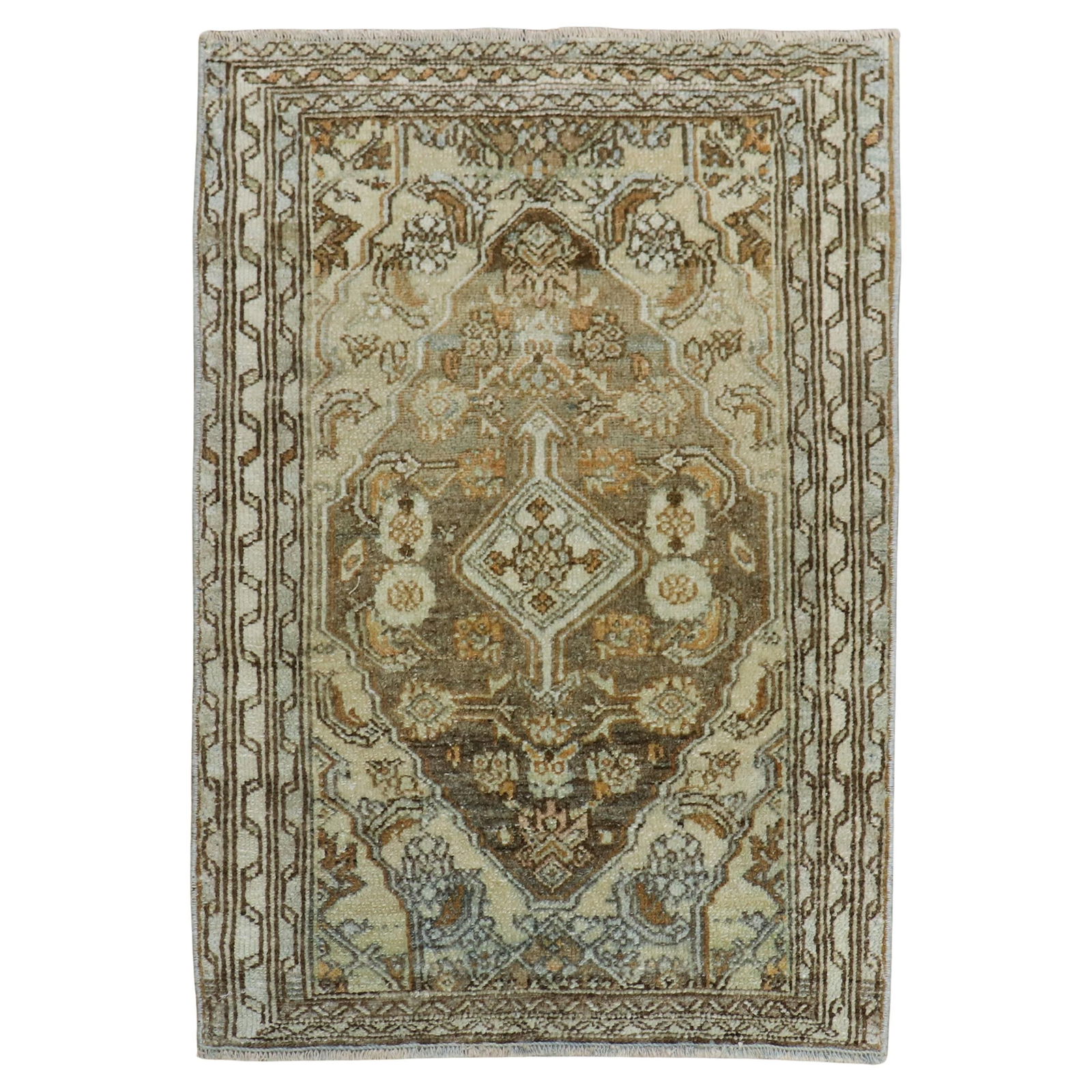 Zabihi Collection 1920s Persian Malayer Mini Rug 25 x 33 in Wool (1 of 6)