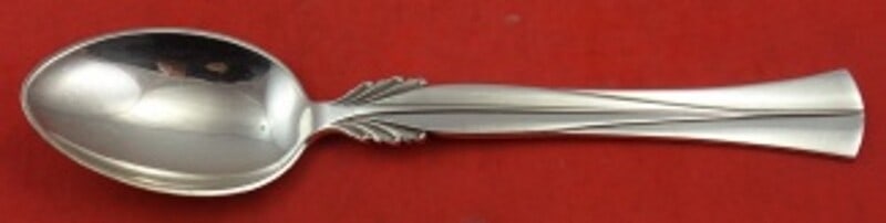 Frigast Queen Christina Wings Sterling Silver Soup Spoon 7 Inch: Frigast Queen Christina Wings Sterling Silver Soup Spoon 7 Inch This exquisite 7" place soup spoon is crafted from high-quality sterling silver and features the elegant Queen Christina aka Wings patte