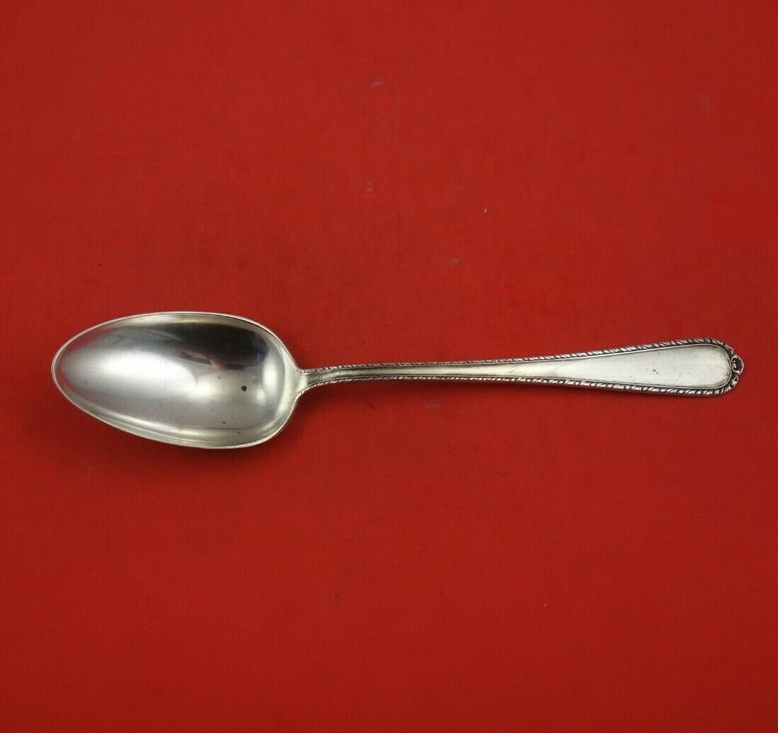 International Sterling Silver Pine Tree Serving Spoon 8.5 Vintage: International Sterling Silver Pine Tree Serving Spoon 8.5 Vintage This exquisite serving spoon features the elegant Pine Tree pattern by International Sterling. Crafted from high-quality sterling silv
