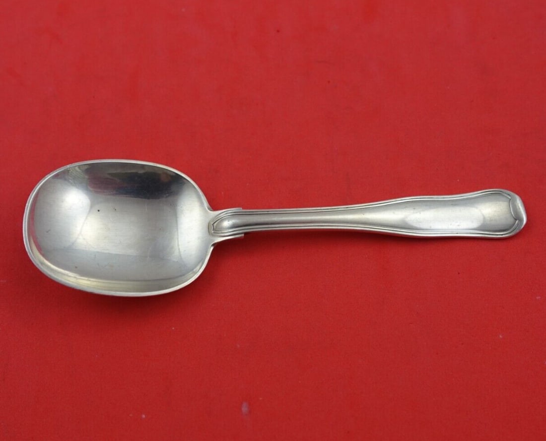 Georg Jensen Old Danish Sterling Silver Bouillon Spoon 5 3/4": Georg Jensen Old Danish Sterling Silver Bouillon Spoon 5 3/4" Discover the timeless elegance of the Old Danish bouillon soup spoon by Georg Jensen, crafted from high-quality sterling silver. This exqu