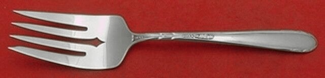 Oneida Heiress Sterling Silver Cold Meat Fork 8 1/4 Inch: Oneida Heiress Sterling Silver Cold Meat Fork 8 1/4 Inch This elegant cold meat fork from the Heiress pattern by Oneida is crafted from high-quality sterling silver. Measuring 8 1/4 inches, it feature