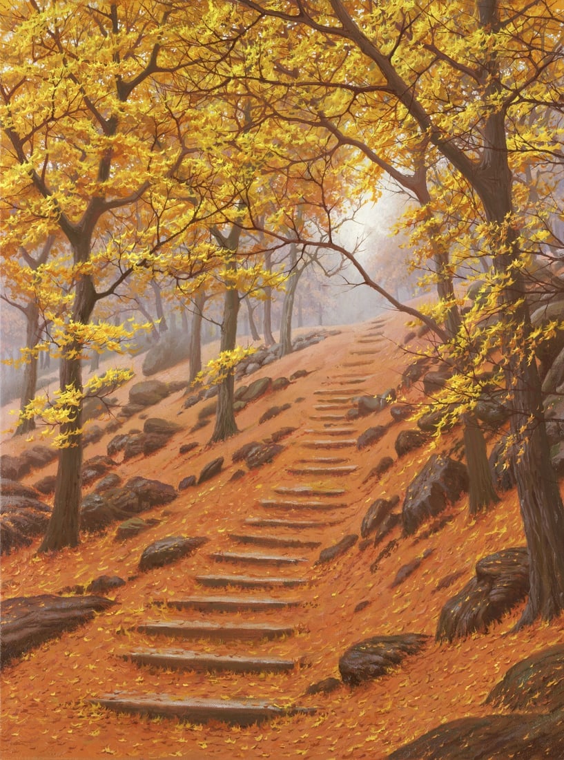 Alexei Butirskiy Time Of The Season Signed Limited Edition Giclee Canvas Art: Alexei Butirskiy Time Of The Season Signed Limited Edition Giclee Canvas Art Experience the captivating beauty of "Time Of The Season," a signed limited edition giclee print on canvas by renowned arti