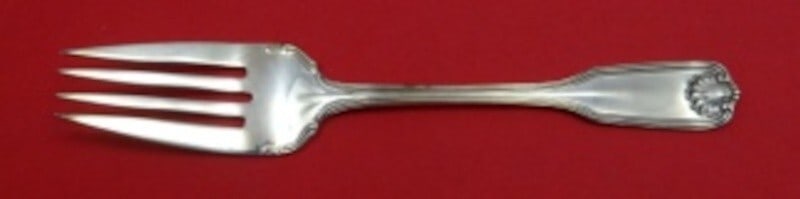 Towle Benjamin Franklin Sterling Silver Salad Fork 6 3/8" Classic Design: Towle Benjamin Franklin Sterling Silver Salad Fork 6 3/8" Classic Design Enhance your dining experience with the Benjamin Franklin salad fork by Towle, a stunning piece of flatware crafted from high-q