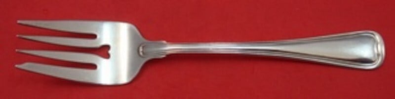 Gorham Old French Sterling Silver Salad Fork Heart Design 6 5/8": Gorham Old French Sterling Silver Salad Fork Heart Design 6 5/8" This exquisite Old French salad fork by Gorham combines timeless elegance with functionality. Crafted from high-quality sterling silver