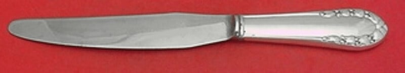 Georg Jensen Sterling Silver 8" Luncheon Knife Lily of the Valley: Georg Jensen Sterling Silver 8" Luncheon Knife Lily of the Valley Elevate your dining experience with this exquisite luncheon knife from the renowned Georg Jensen, featuring the elegant Lily of the Va