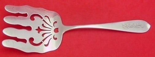 Stieff Sterling Silver Betsy Patterson 9.25 Inch Asparagus Fork: Stieff Sterling Silver Betsy Patterson 9.25 Inch Asparagus Fork This exquisite asparagus fork is crafted from sterling silver and features the elegant Betsy Patterson pattern by Stieff. Measuring 9 1/