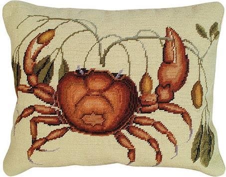Coastal Crab Pillow Rustic Nautical Decor 16x20: Coastal Crab Pillow Rustic Nautical Decor 16x20 Enhance your coastal decor with this charming crab pillow. Featuring a rustic finish, this pillow is perfect for adding a nautical touch to your home. T