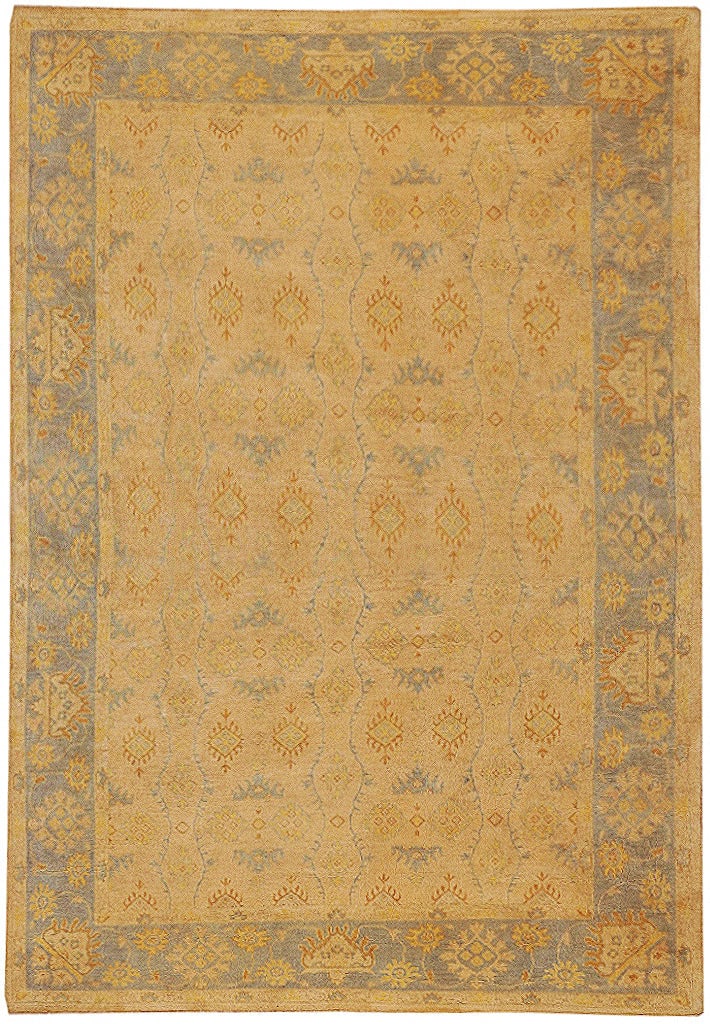 Elegant 9 x 12 Chobi Peshawar Rug Light Peach Blue Handmade Wool: Elegant 9 x 12 Chobi Peshawar Rug Light Peach Blue Handmade Wool Free continental US Shipping Enhance your home with this exquisite 9 x 12 Chobi Peshawar rug in light peach and blue. Handcrafted by sk