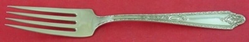 Gorham Cinderella Sterling Silver Dinner Fork 7 3/4" Heirloom Flatware: Gorham Cinderella Sterling Silver Dinner Fork 7 3/4" Heirloom Flatware This exquisite dinner fork from the Cinderella pattern by Gorham is a stunning addition to any flatware collection. Crafted from