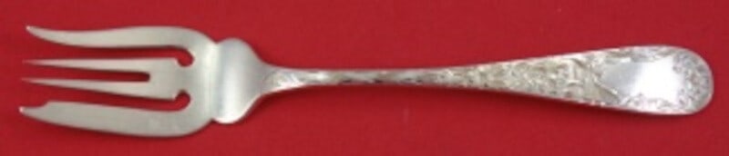 Schofield Old Baltimore Sterling Silver Salad Fork 6 Inch Antique Flatware: Schofield Old Baltimore Sterling Silver Salad Fork 6 Inch Antique Flatware Discover the elegance of the Old Baltimore pattern with this exquisite sterling silver salad fork by Schofield. Measuring 6 i