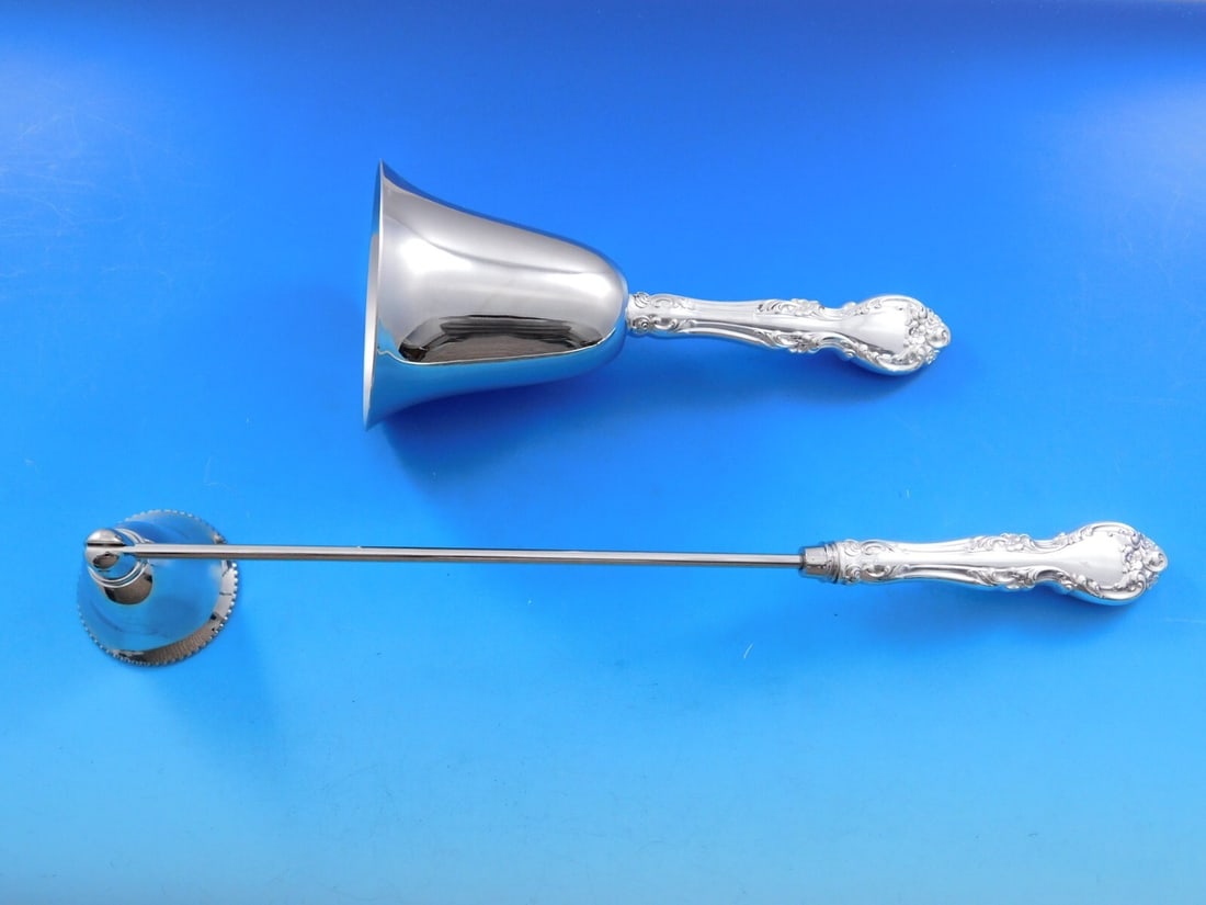 Gorham Melrose Sterling Silver 2pc Hostess Set with Stainless Implements: Gorham Melrose Sterling Silver 2pc Hostess Set with Stainless Implements Enhance your dining experience with the Melrose by Gorham 2-piece Come-To-Dinner Set. This exquisite hostess set features a stu