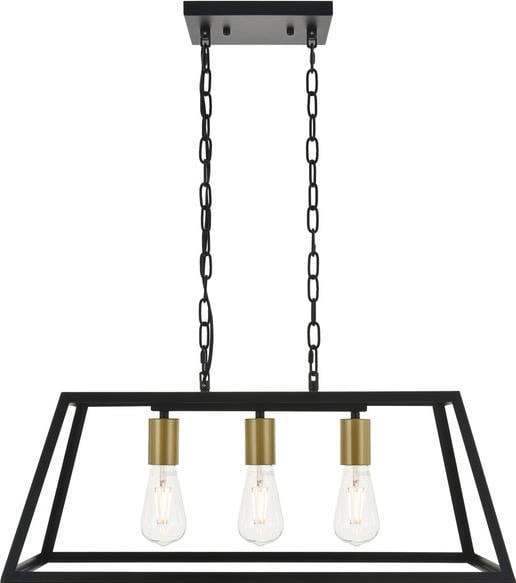 Elegant Lighting Mid-Century Modern Brass Pendant Light 3 Bulbs UL-Listed: Elegant Lighting Mid-Century Modern Brass Pendant Light 3 Bulbs UL-Listed Illuminate your space with this stunning Mid-Century Modern Brass Pendant Light. Featuring a sleek design, this elegant light