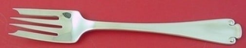 Tiffany & Co Flemish Sterling Silver Salad Fork 4-Tine 6 3/4 Inches: Tiffany & Co Flemish Sterling Silver Salad Fork 4-Tine 6 3/4 Inches This exquisite salad fork, part of the Flemish pattern by Tiffany & Co., features a classic 4-tine design and measures 6 3/4 inches
