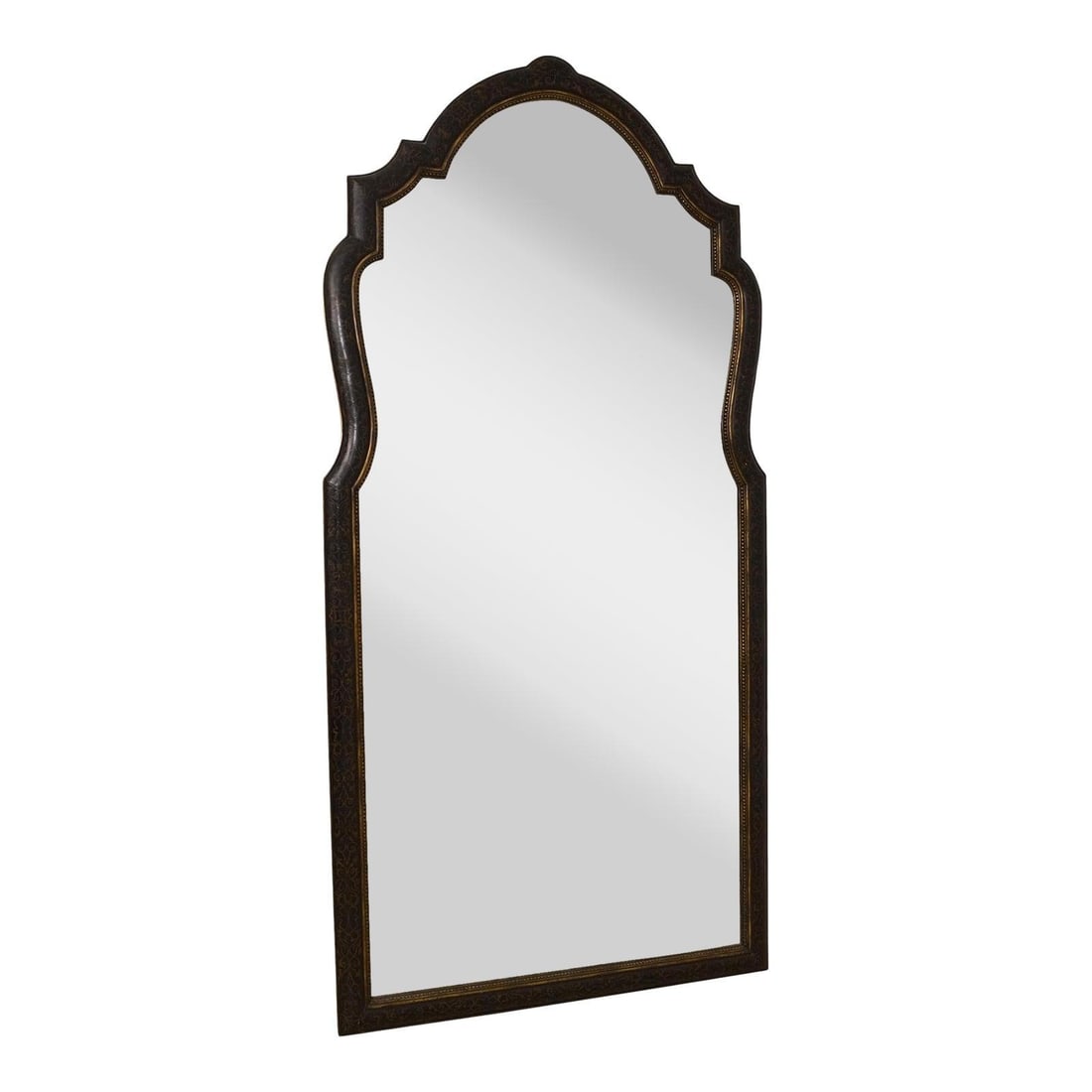 Impressive Chinoiserie Decorator Large Pier Mirror Just Under 8' Tall: Impressive Chinoiserie Decorator Large Pier Mirror Just Under 8' Tall This monumental Chinoiserie decorator pier mirror is a stunning addition to any decor. With its exquisite paint-decorated finish,