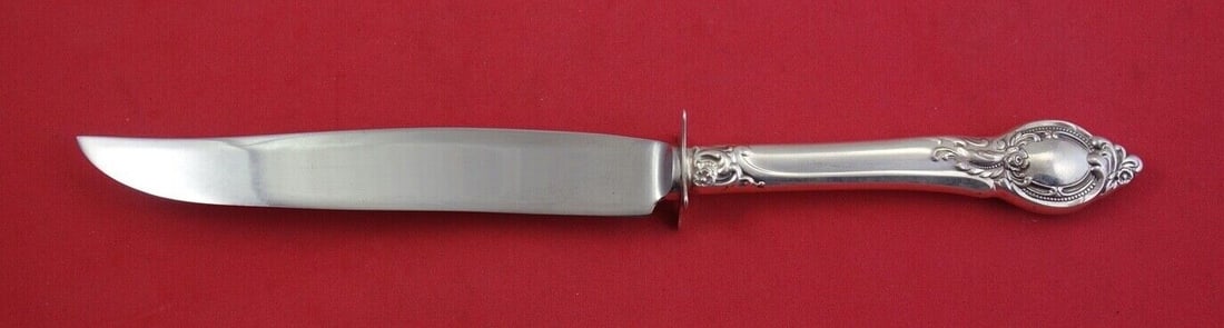 Reed and Barton Cameo Sterling Silver Steak Carving Knife 11 Inch: Reed and Barton Cameo Sterling Silver Steak Carving Knife 11 Inch This exquisite Cameo Steak Carving Knife by Reed and Barton combines elegance and functionality, featuring a hollow handle crafted fro