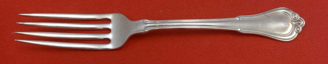 Gorham Villa Norfolk Sterling Silver Dinner Fork 7.5 Inch Flatware: Gorham Villa Norfolk Sterling Silver Dinner Fork 7.5 Inch Flatware This exquisite dinner fork from the Villa Norfolk pattern by Gorham showcases timeless elegance. Crafted from high-quality sterling s