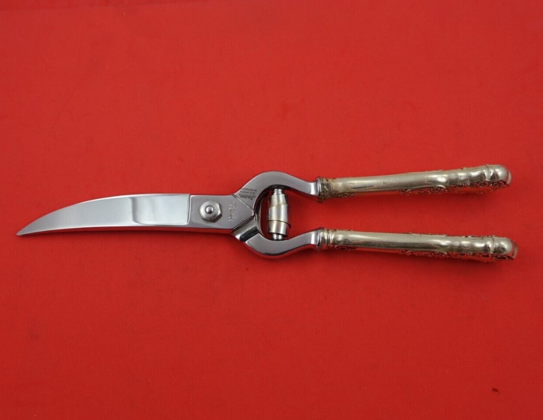 Gorham Buttercup Sterling Silver 10" Lobster Shear Antique: Gorham Buttercup Sterling Silver 10" Lobster Shear Antique This exquisite 10" Lobster Shear is crafted in the renowned Buttercup pattern by Gorham. Made of high-quality sterling silver with a hollow h