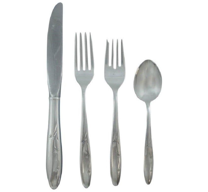 Gorham Celeste Sterling Silver Flatware Set 36 pcs Mid-Century Modern 8 Service: Gorham Celeste Sterling Silver Flatware Set 36 pcs Mid-Century Modern 8 Service Discover the exquisite Celeste flatware set by Gorham, a stunning example of Mid-Century Modern design. Crafted from hig