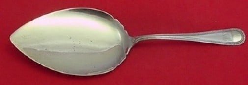 Gorham Old Dominion Sterling Silver Pie Server 9 3/8 Inch Beaded: Gorham Old Dominion Sterling Silver Pie Server 9 3/8 Inch Beaded Presenting the exquisite Old Dominion Pie Server by Gorham, crafted from all-sterling silver. This elegant cake/pie server, measuring 9
