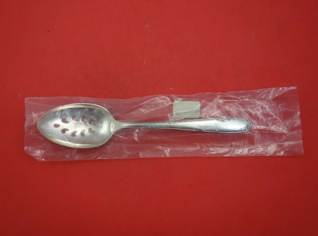 Towle Madeira Sterling Silver Serving Spoon Pierced Design 8.5 Inch New: Towle Madeira Sterling Silver Serving Spoon Pierced Design 8.5 Inch New This exquisite Madeira by Towle serving spoon is crafted from high-quality sterling silver and features a unique pierced design