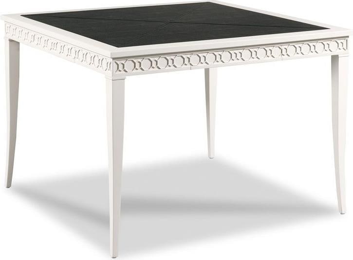 Woodbridge Scot Game Table with Forest Green Leather Finish: Woodbridge Scot Game Table with Forest Green Leather Finish Introducing the Scot Game Table, a perfect addition to your game room. This stylish table features a luxurious forest green leather top, pro