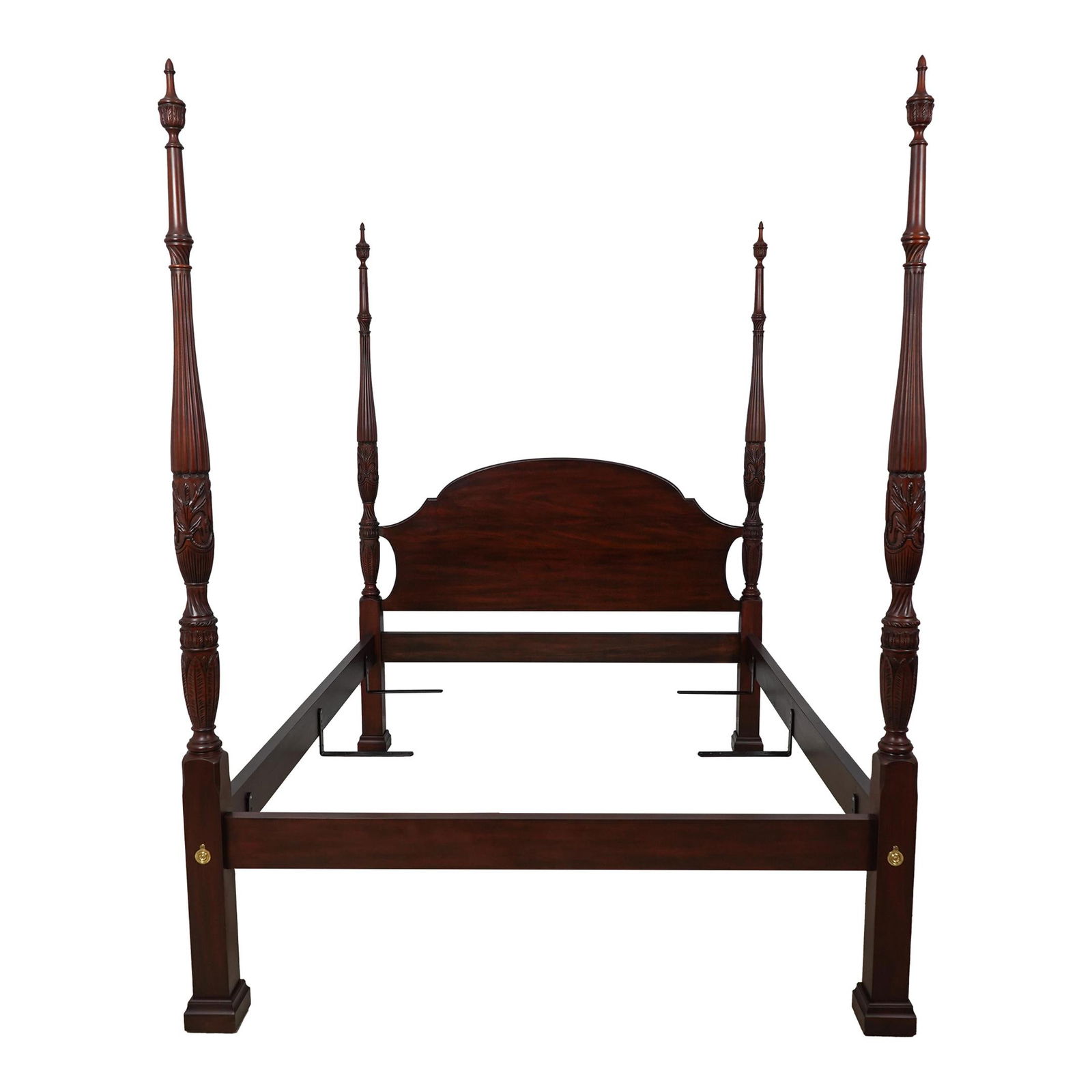 Henkel Harris Queen Mahogany Poster Bed Traditional Style (1 of 10)