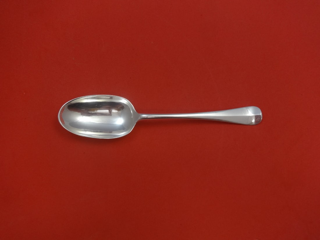 Spaulding & Co. Rattail Sterling Silver Serving Spoon 8 1/8": Spaulding & Co. Rattail Sterling Silver Serving Spoon 8 1/8" Experience the elegance of the Rattail pattern with this exquisite serving spoon from Spaulding & Co. Crafted from high-quality sterling si