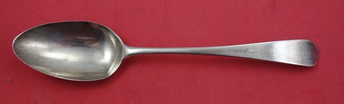 Georgian Sterling Silver Serving Spoon London 1783 8 1/8 Inches (1 of 2)