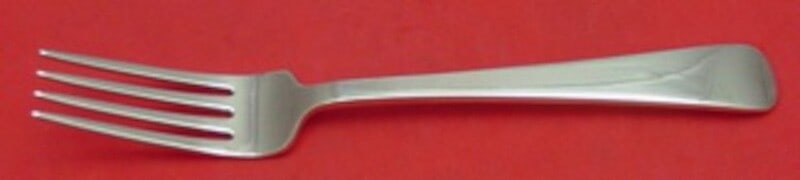 Tuttle Hannah Hull Sterling Silver Dinner Fork 7 3/4 Vintage Flatware: Tuttle Hannah Hull Sterling Silver Dinner Fork 7 3/4 Vintage Flatware This elegant dinner fork features the Hannah Hull pattern by Tuttle, crafted from high-quality sterling silver. Measuring 7 3/4" l