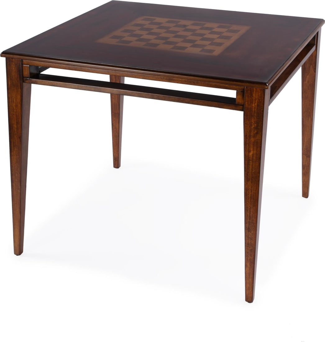 Daltrey Square Game Table in Cherry Finish by Butler (1 of 6)