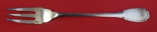 Christofle Godrons Sterling Silver Cold Meat Fork 10 Inch: Christofle Godrons Sterling Silver Cold Meat Fork 10 Inch This exquisite cold meat fork from the renowned Christofle brand is part of the Godrons collection. Made of high-quality sterling silver, this