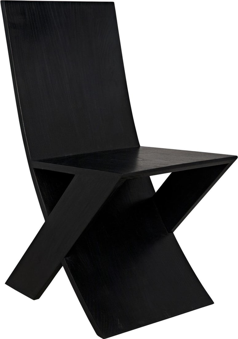 Noir Charcoal Black Tech Chair Mindi Sungkai Classic Design: Noir Charcoal Black Tech Chair Mindi Sungkai Classic Design Elevate your space with this Charcoal Black Tech Chair, designed for timeless decor. Crafted from Mindi Sungkai, this chair features a sleek