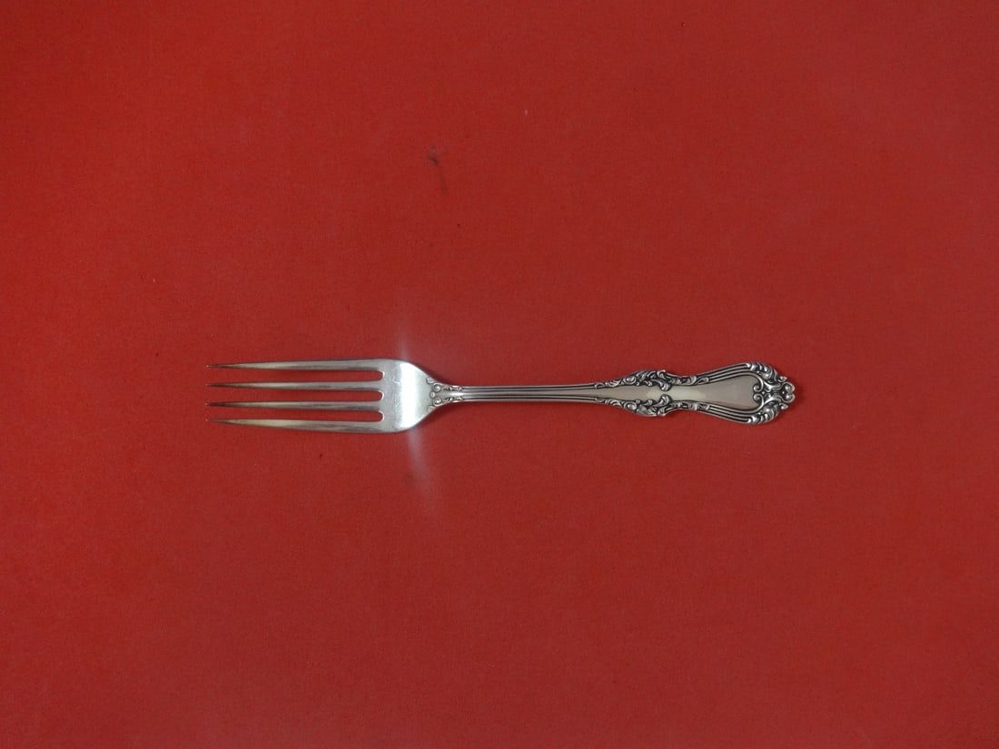 Frank Smith Countess Sterling Silver Dinner Fork Vintage 7.5": Frank Smith Countess Sterling Silver Dinner Fork Vintage 7.5" This exquisite dinner fork from the Countess pattern by Frank Smith is a vintage piece crafted from high-quality sterling silver. Measurin