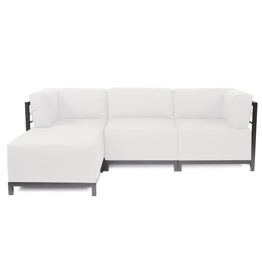 Howard Elliott Coastal Outdoor Axis Sectional Set Natural Finish: Howard Elliott Coastal Outdoor Axis Sectional Set Natural Finish Introducing the Outdoor Axis Sectional Set, designed to enhance your outdoor living space with its coastal style and natural finish. Th