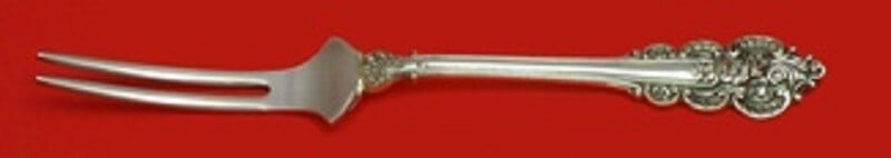 Frank M Whiting Botticelli Sterling Silver Spinach Fork 7.5 Custom: Frank M Whiting Botticelli Sterling Silver Spinach Fork 7.5 Custom Elevate your dining experience with this exquisite Botticelli Spinach Fork made by Frank M. Whiting. Crafted from high-quality sterli