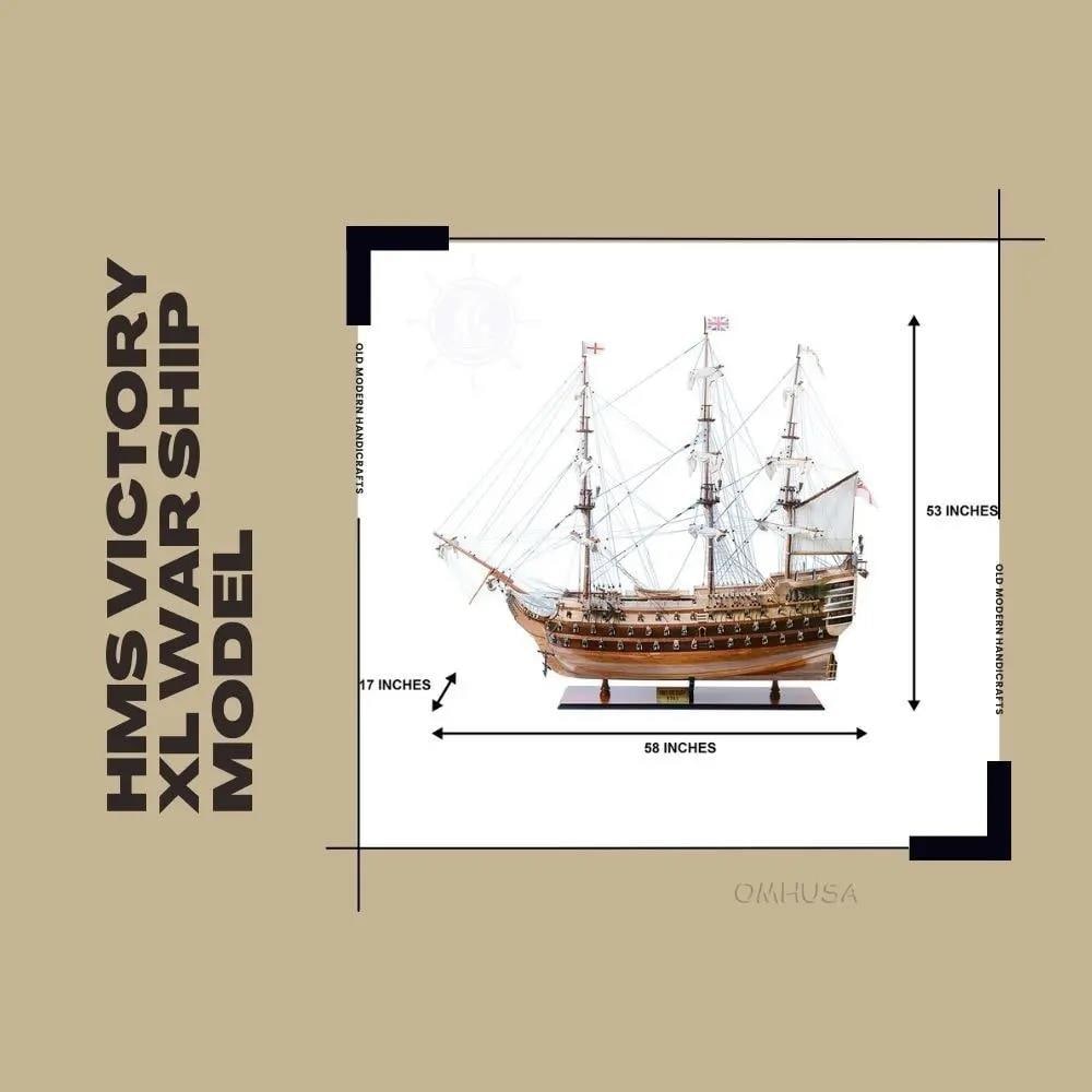 Limited Edition HMS Victory Model Ship Hand-Built Mahogany Rosewood: Limited Edition HMS Victory Model Ship Hand-Built Mahogany Rosewood This unique limited edition model of the HMS Victory ship is an exquisite piece that showcases the craftsmanship of hand-built plank