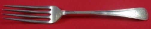 Gorham Jefferson Sterling Silver Fork Monogrammed 6 3/4 Inch: Gorham Jefferson Sterling Silver Fork Monogrammed 6 3/4 Inch This elegant Jefferson by Gorham regular fork is crafted from high-quality sterling silver. Measuring 6 3/4 inches, it features the classic