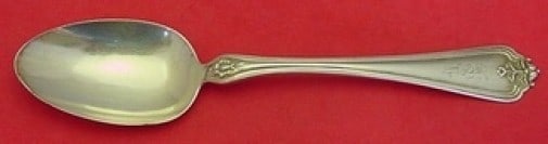 Whiting Duchess Sterling Silver Serving Spoon 8.25 Inch Monogrammed: Whiting Duchess Sterling Silver Serving Spoon 8.25 Inch Monogrammed This elegant serving spoon is a beautiful example of the Duchess pattern by Whiting, crafted from high-quality sterling silver. Meas