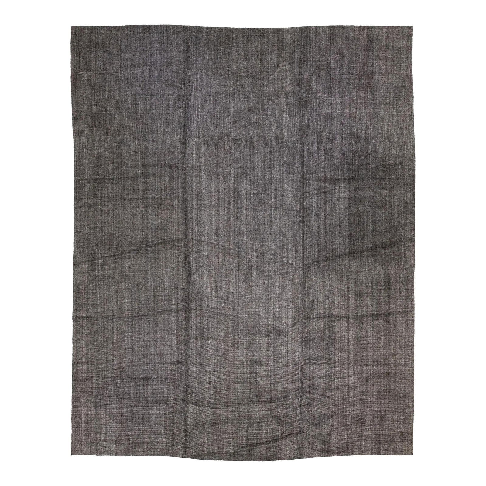 Oversized Handmade Gray Wool Rug Modern Indian Design 16'2 x 20'3: Oversized Handmade Gray Wool Rug Modern Indian Design 16'2 x 20'3 Elevate your space with this stunning oversized handmade rug from India, crafted from a blend of bamboo, silk, and wool materials. Fea